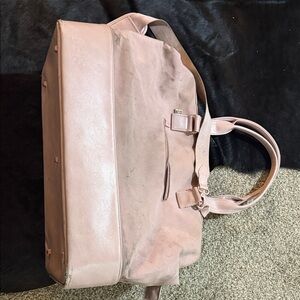 BEIS Blush Pink Weekender Tote